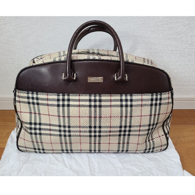 BURBERRY(バーバリー)の美品　BURBERRY ノバチェック 2way ボストンバッグ メンズのバッグ(ボストンバッグ)の商品写真