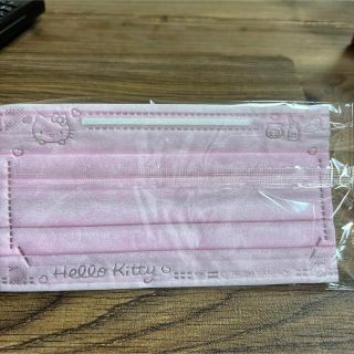 ハローキティ(ハローキティ)のキティ　不織布　マスク(日用品/生活雑貨)