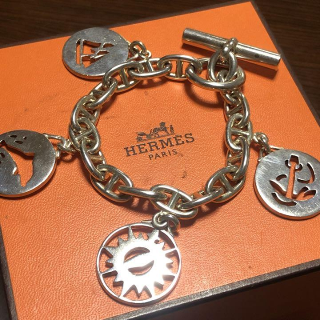 Hermes - 稀少＊HERMES エルメス＊シェーヌダンクル＊ブレスレットの通販 by ひつじ's shop｜エルメスならラクマ