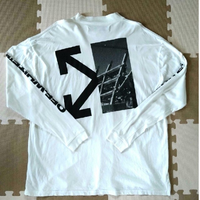 Off-White アロー ロンT オフホワイト