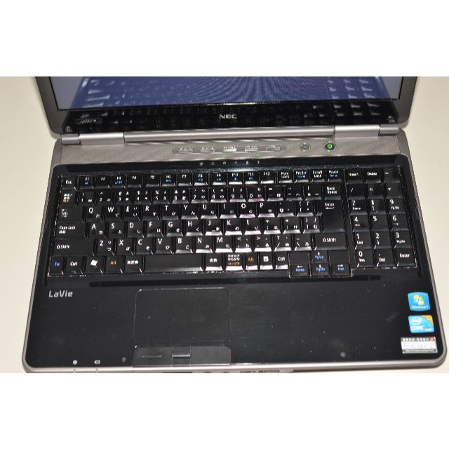 NEC LL550/Ｗ core i3/メモリ4GB/HDD500GB 4