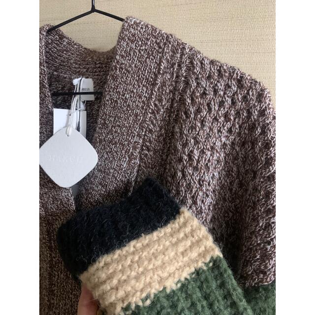 HAKUJI　Cable knit cardigan レディースのトップス(カーディガン)の商品写真