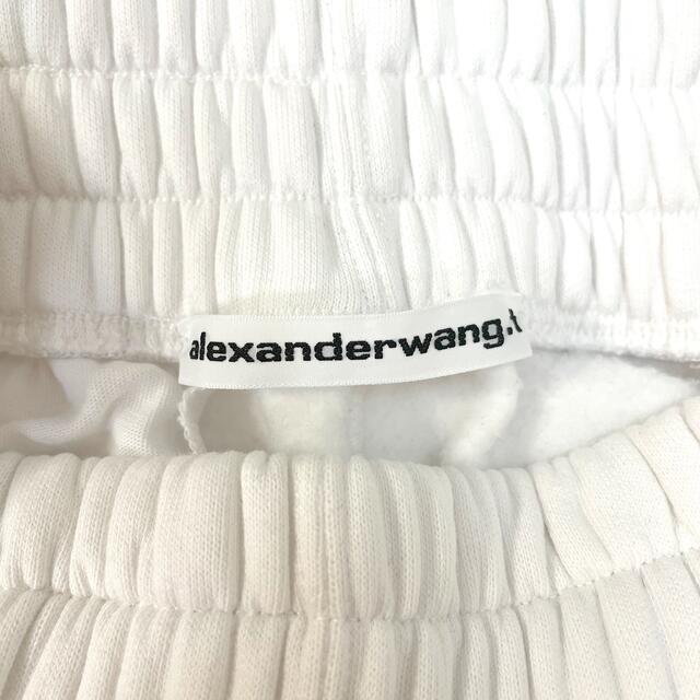 Alexander Wang(アレキサンダーワン)のアレキサンダーワン　スウェットパンツ　ホワイト レディースのパンツ(カジュアルパンツ)の商品写真