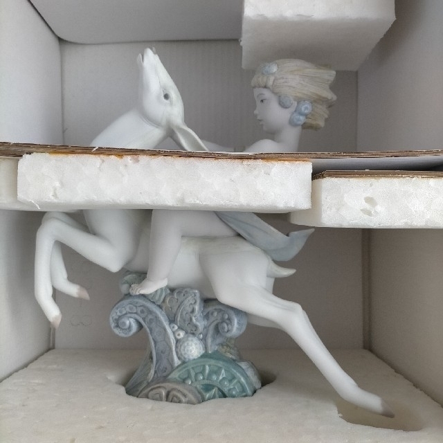 未使用 LLADRO リヤドロ Life Impulse 8226-