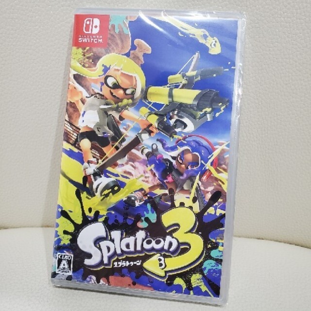 スプラトゥーン3 Switch 新品未開封 シュリンク付