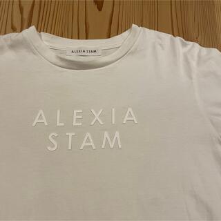 アリシアスタン(ALEXIA STAM)のALEXIA STAM  3D separate Logo tee(Tシャツ(半袖/袖なし))