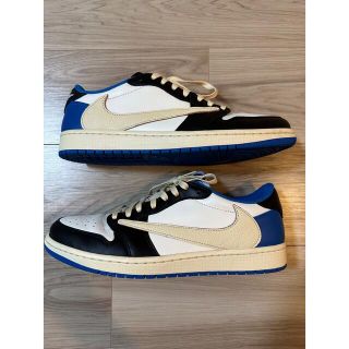 ナイキ(NIKE)のTravis Scott × Fragment Air Jordan 1 Low(スニーカー)