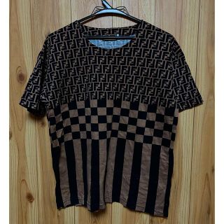 フェンディ(FENDI)の90s FENDI フェンディ ズッカ柄 半袖 Tシャツ(Tシャツ(半袖/袖なし))