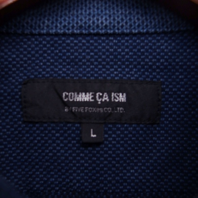 COMME CA ISM(コムサイズム)のコムサイズム COMME CA ISM 長袖 シャツ カジュアル 柄 コットン メンズのトップス(シャツ)の商品写真