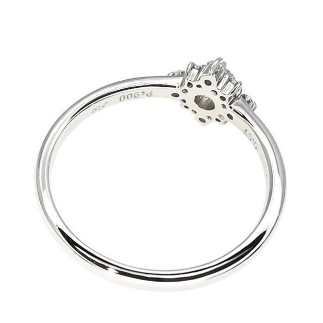 エテ ete Pt ダイヤモンド リング 0.104ct 0.07ct | livro
