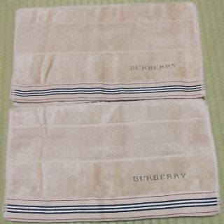 BURBERRY バーバリー 　フェイスタオル　2枚(タオル/バス用品)