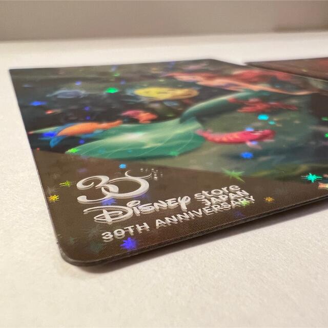 Disney ディズニーストア 30周年 ホログラムポストカード 2枚 8月限定 アリエルの通販 by Tierra ディズニー アリエル ポストカード 2枚セット
