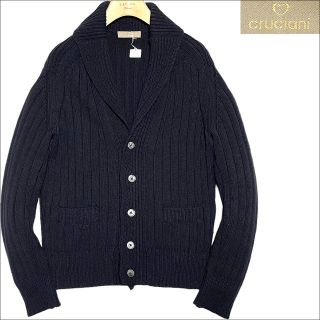 Cruciani - クルチアーニ コットンリネンカーディガンの通販 by アツミ 日本卸売 【美品】Cruciani / クルチアーニ リネン ニットジャケット テーラードジャケット