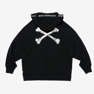 ダブルタップス(W)taps)のwtaps X3.0 / ZIP HOODY / CTPL  BLACK  M(パーカー)