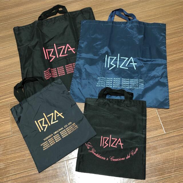 IBIZA(イビザ)のIBIZA☆ナイロンバッグ4枚セット レディースのバッグ(その他)の商品写真