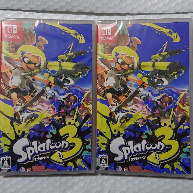 新品】スプラトゥーン3 switch 2個セット ニンテンドースイッチ