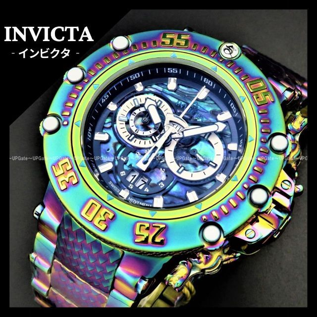 圧倒的造形美★レインボー INVICTA Subaqua 34149