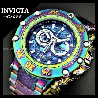 圧倒的造形美★レインボー INVICTA Subaqua 34149