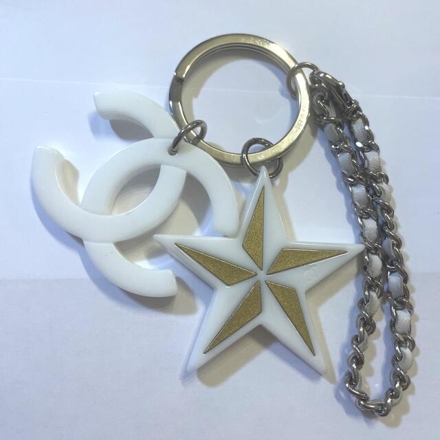 CHANEL - シャネル バッグ チャーム キーホルダー キーリング 星 ココ