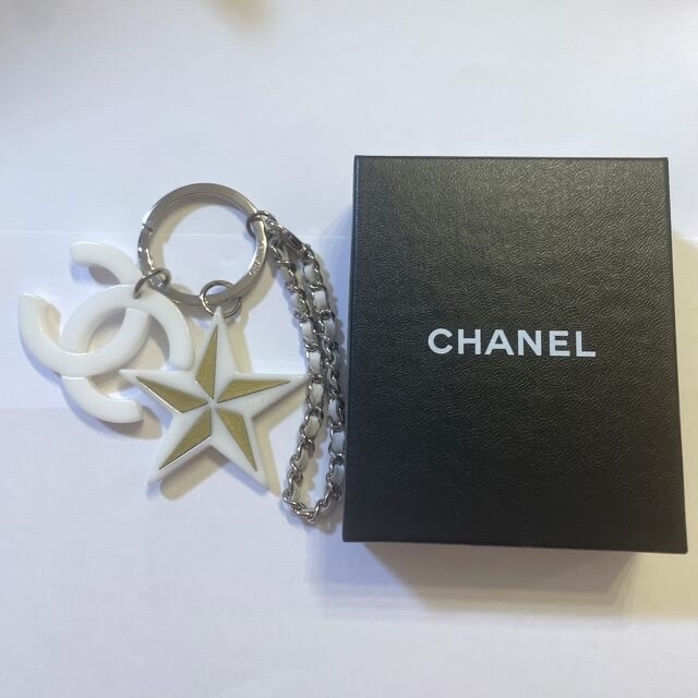 CHANEL - シャネル バッグ チャーム キーホルダー キーリング 星 ココ