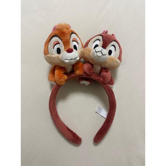 Disney(ディズニー)のチップとデール　カチューシャ　ディズニー エンタメ/ホビーのおもちゃ/ぬいぐるみ(キャラクターグッズ)の商品写真