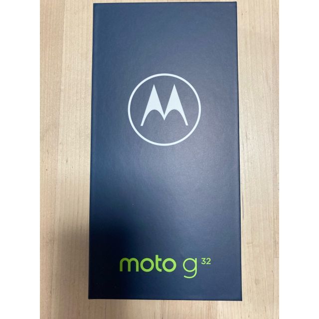 moto g32 新品未開封 SIMフリー ミネラルグレイ