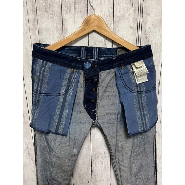 美品!DIESEL SAFADO ブリーチ加工デニム!イタリア製!-