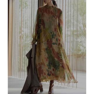 アメリヴィンテージ(Ameri VINTAGE)の【Ameri VINTAGE】UND WILLOW  PAINT DRESS(ロングワンピース/マキシワンピース)