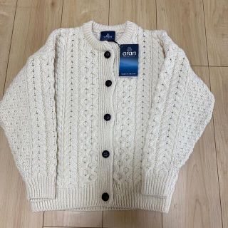 aran WOOLLEN MILLS - タグ付き新品　アランウーレンミルズ　ニットカーディガン