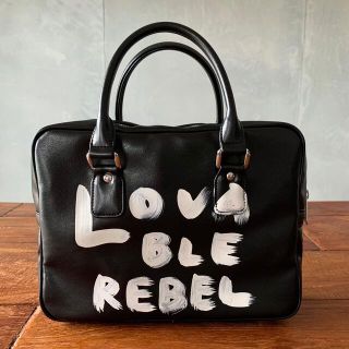 コムデギャルソンガール メッセージ・ペイントバッグの通販 by
