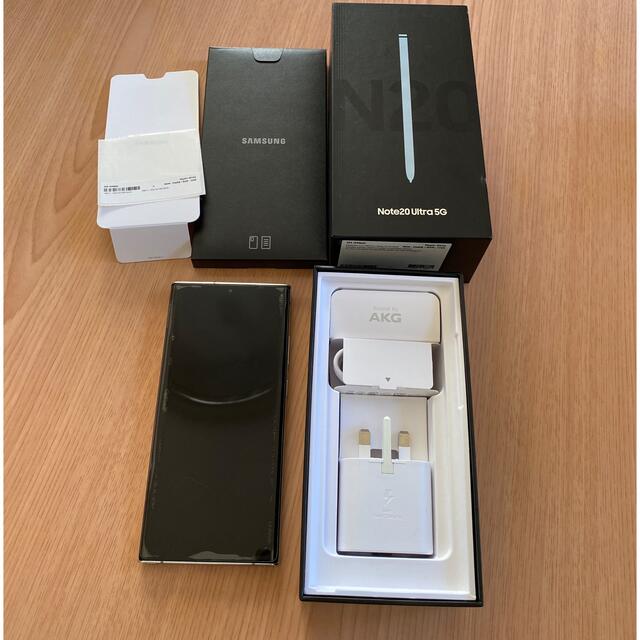 香港版 Galaxy Note 20 Ultra 5G ホワイト 256 GB 香港版 Galaxy Note 20 Ultra 5G ホワイト 256 GB