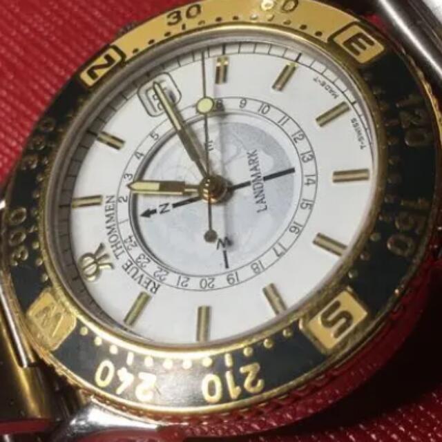 REVUE THOMMEN(レビュートーメン)の送料込み レビュートーメン ランドマーク デイト クォーツ メンズの時計(腕時計(アナログ))の商品写真
