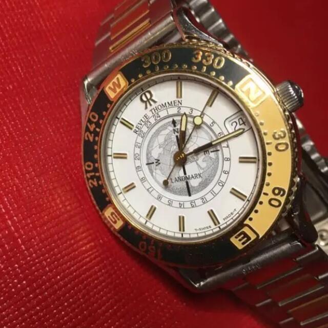 REVUE THOMMEN(レビュートーメン)の送料込み レビュートーメン ランドマーク デイト クォーツ メンズの時計(腕時計(アナログ))の商品写真