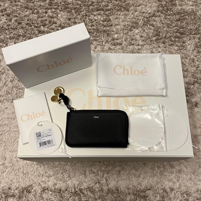 Chloe(クロエ)の美品☆Chloe クロエ/カード入れ/ブラック レディースのファッション小物(コインケース)の商品写真