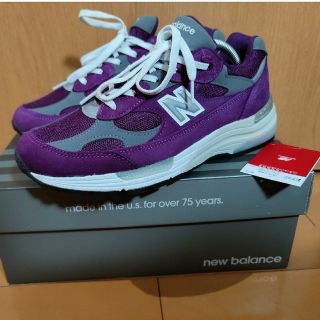 ニューバランス(New Balance)のNEW BALANCE 992 PURPLE 27cm(スニーカー)