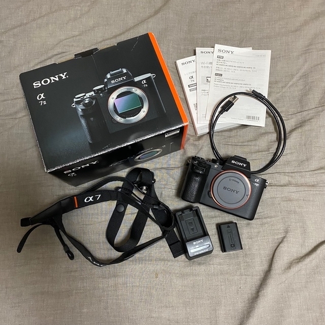 SONY a7ii ボディ (sdカード、予備バッテリー付き)a7ii