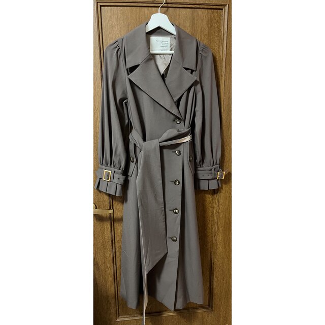 Her lip to(ハーリップトゥ)のHer lip to Belted Dress Trench Coat レディースのジャケット/アウター(トレンチコート)の商品写真