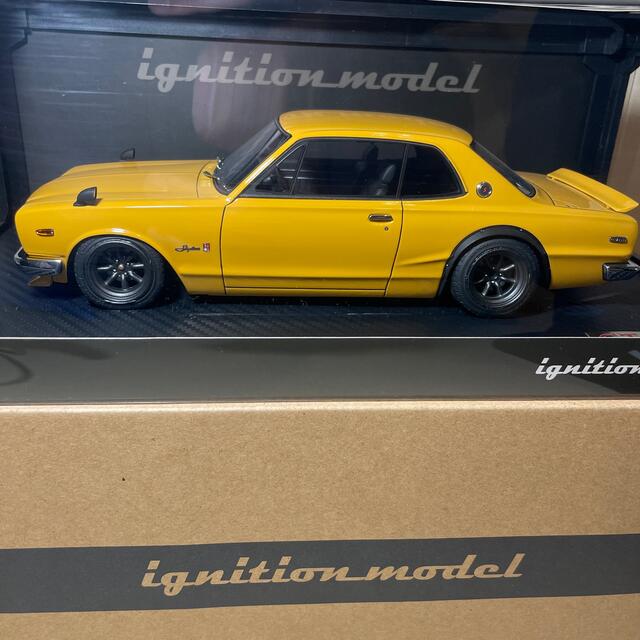 イグニッションモデル 1/18 スカイライン2000GT-R ブラウン