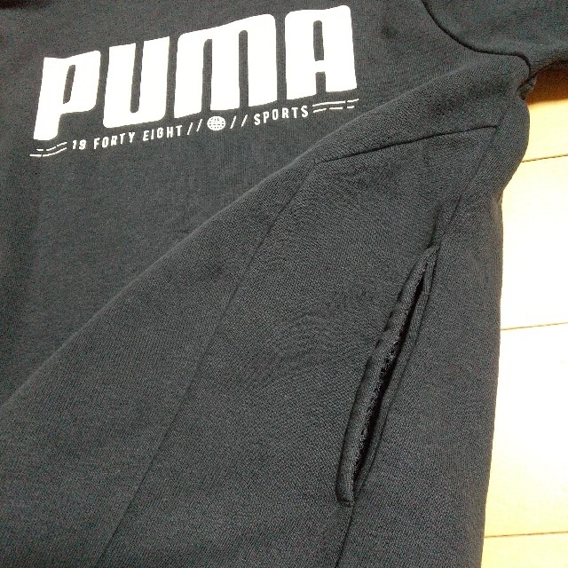 PUMA(プーマ)の140サイズ☆PUMAパーカー キッズ/ベビー/マタニティのキッズ服男の子用(90cm~)(ジャケット/上着)の商品写真