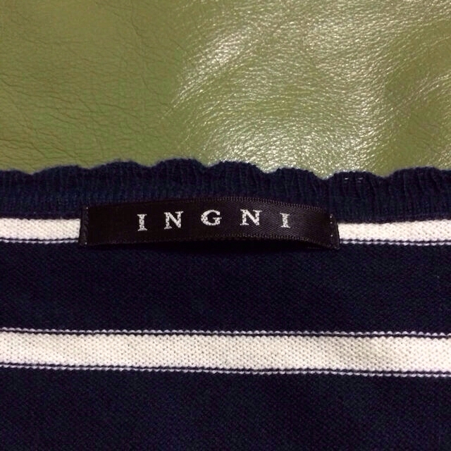 INGNI(イング)のINGNI ボーダーカーディガン レディースのトップス(カーディガン)の商品写真