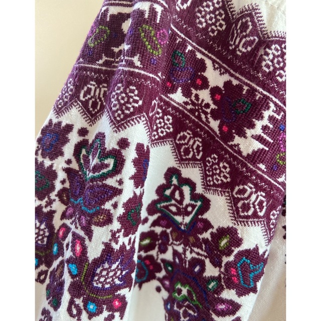 ルーマニア クロアチア刺繍 アンティーク/ビンテージワンピース