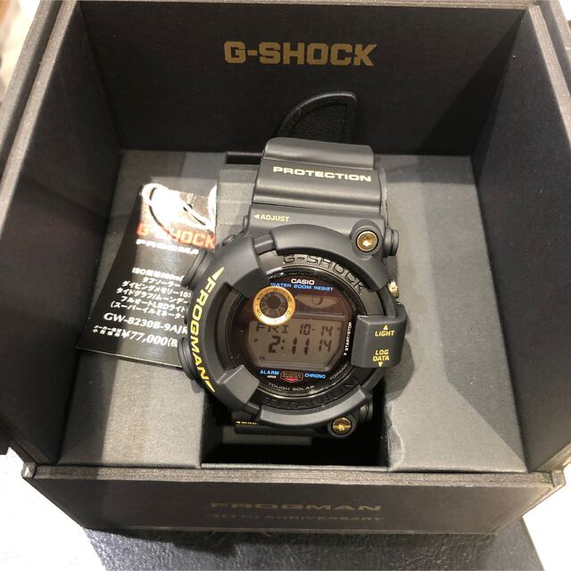 【新品未使用】G-SHOCK GW-8230B-9AJR FROGMAN