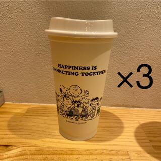 スターバックスコーヒー(Starbucks Coffee)のスタバ　リユーザブルカップ　スヌーピー (グラス/カップ)