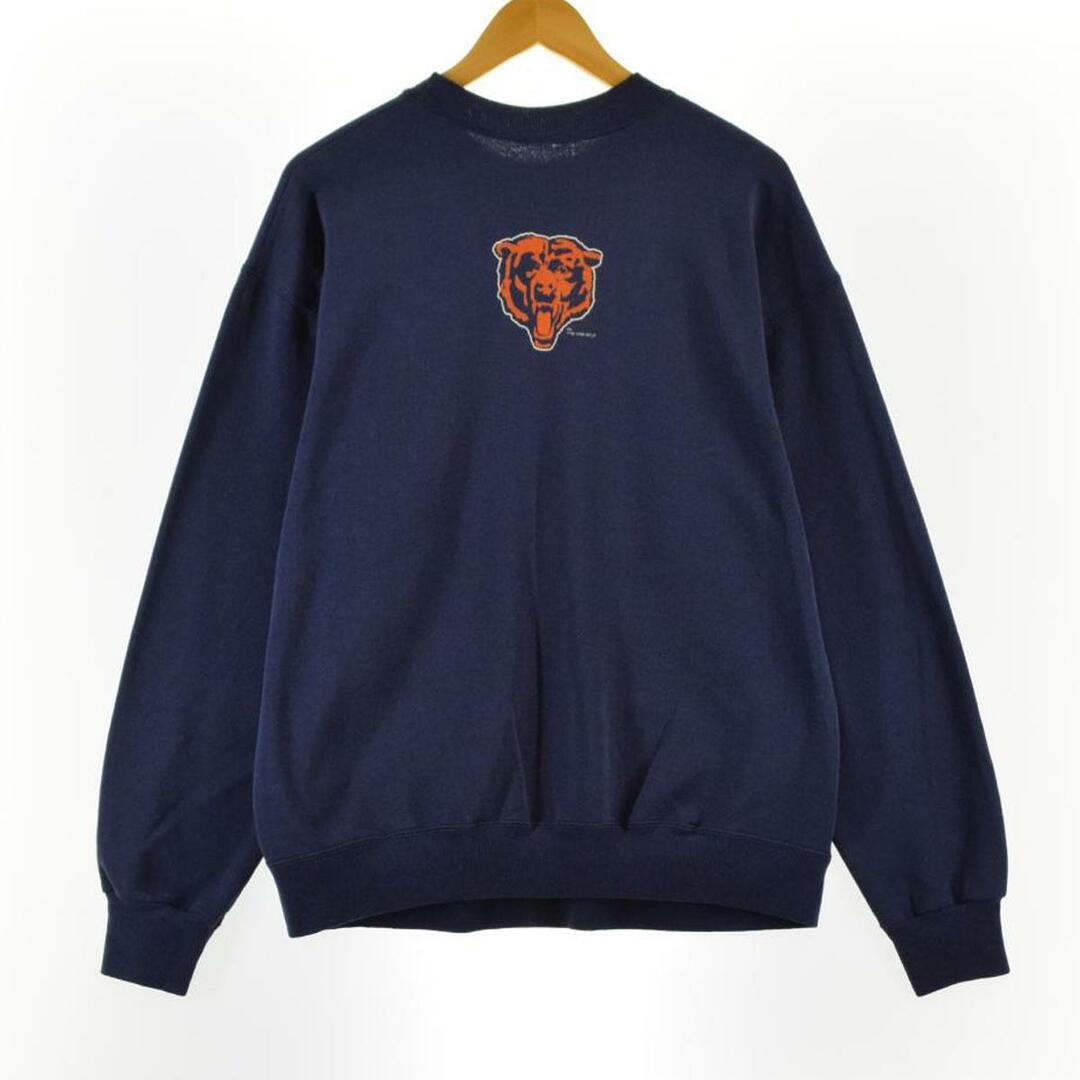 90年代 LOGO7 NFL CHICAGO BEARS シカゴベアーズ スポーツプリントTシャツ USA製 メンズL ヴィンテージ /eaa322404