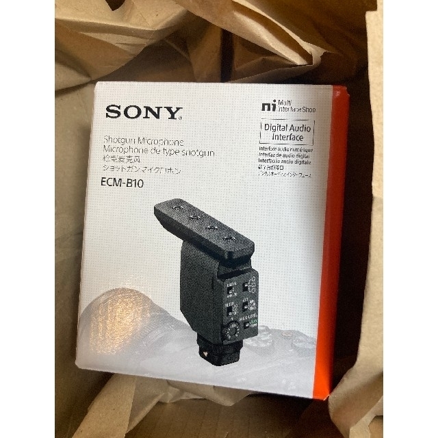 【新品】SONY ソニー ショットガンマイクホン ECM-B10