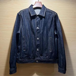 オーラリー(AURALEE)の【AURALEE】WASHED HARD TWIST DENIM BLOUZON(Gジャン/デニムジャケット)