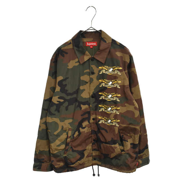 Supreme - SUPREME シュプリーム 14SS×ANTIHERO Coaches Jacket アンタイヒーロー カモフラ コーチ