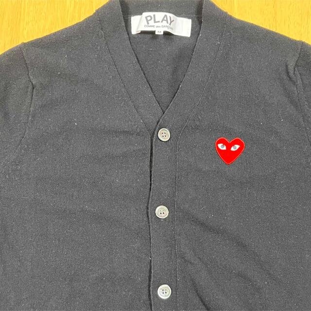 COMME des GARCONS - プレイコムデギャルソン カーディガン ブラック Mの通販 by たりs shop｜コムデギャルソンならラクマ