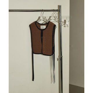 トゥデイフル(TODAYFUL)のtodayful Cordyarn Piping Vest(ベスト/ジレ)