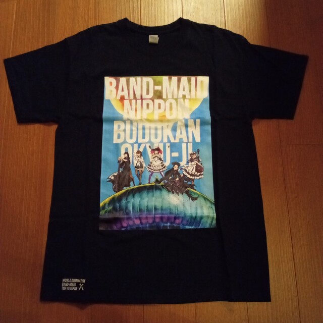 BAND MAID ロゴTシャツ2枚 新品黒、青 サイズM